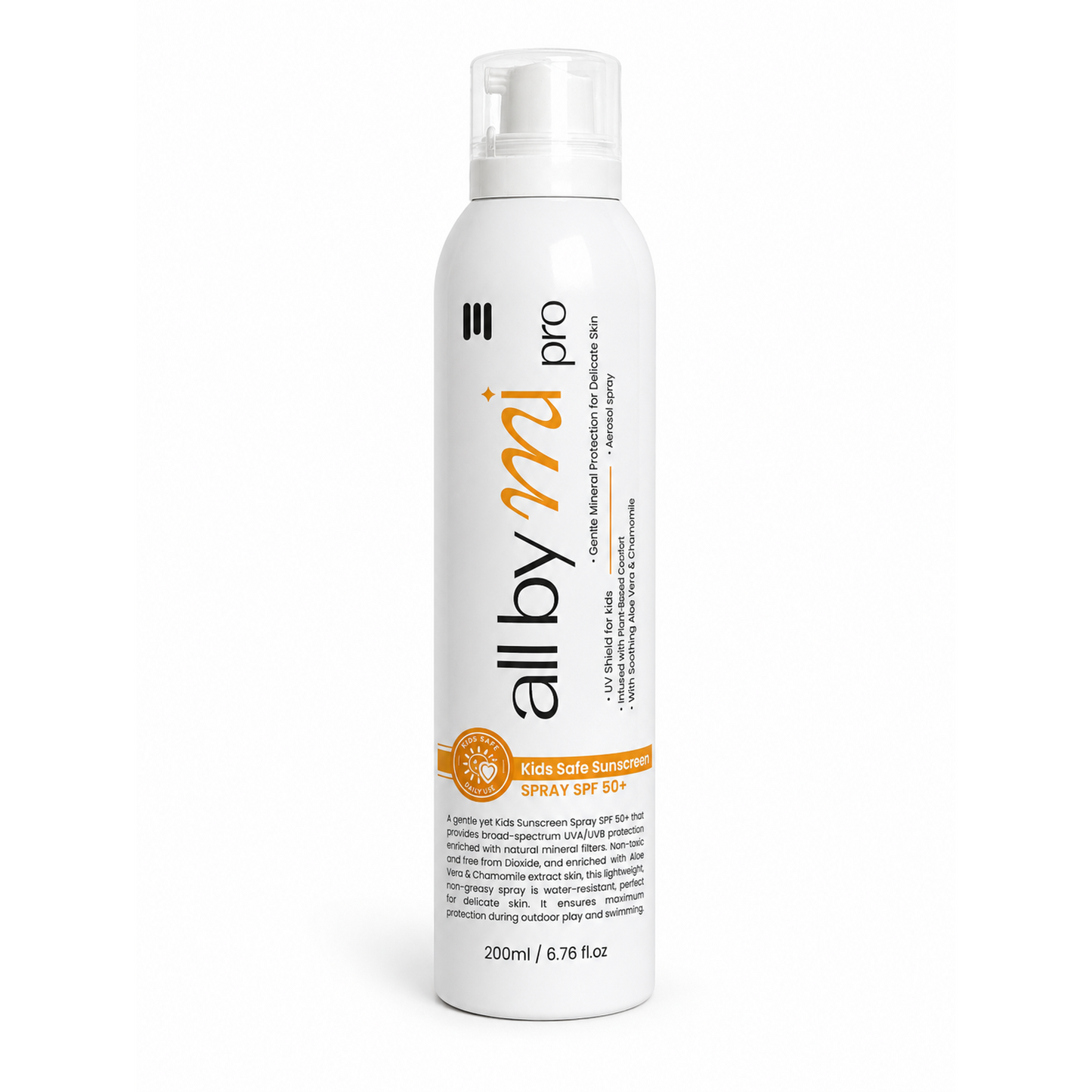 All By Mi Pro Kid Safe Sunscreen Spray