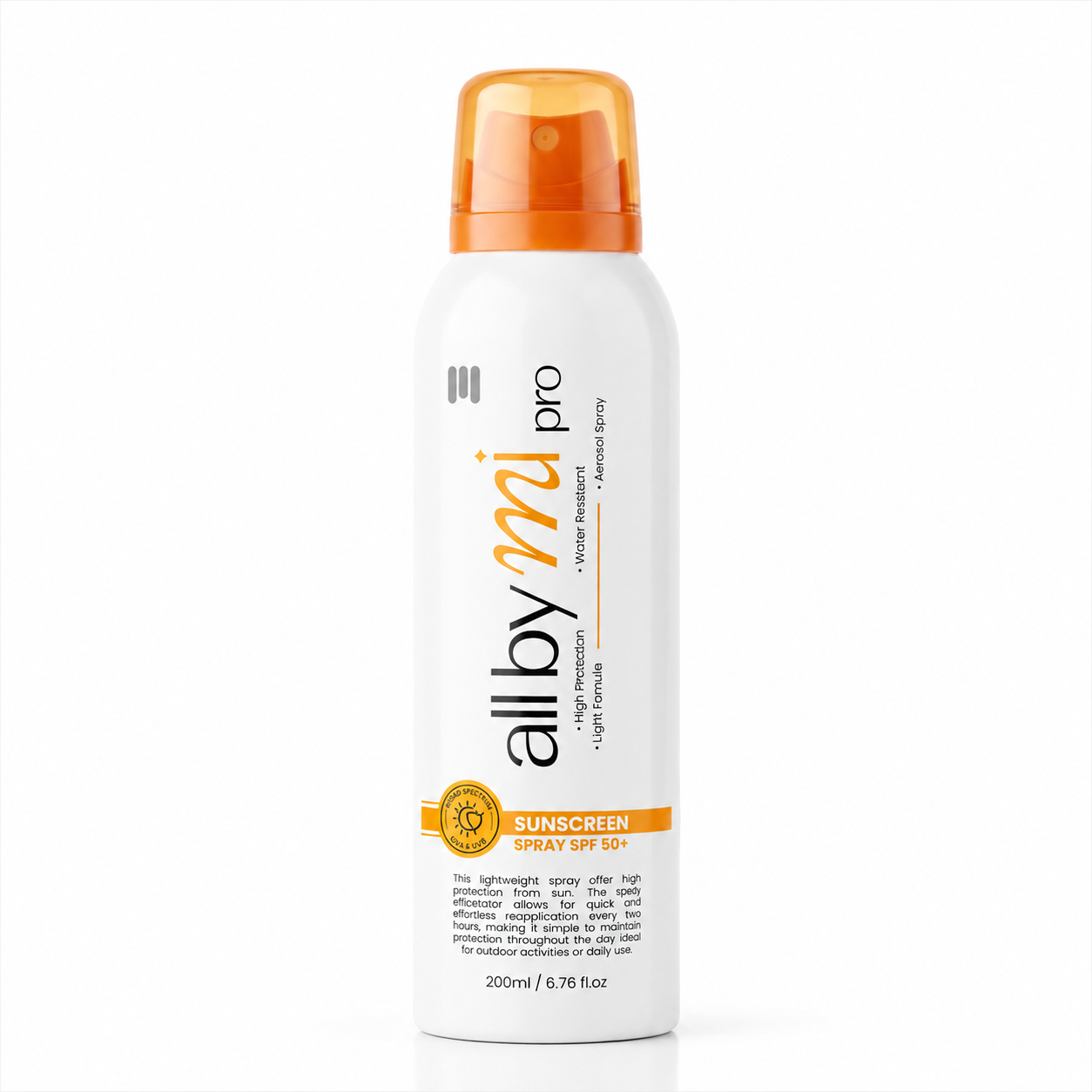 All By Mi Pro Sunscreen Spray SPF +50